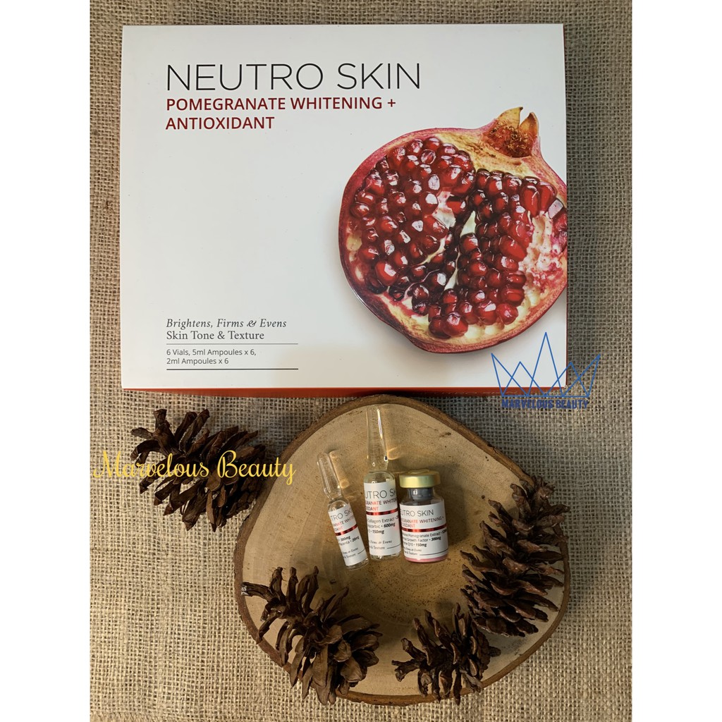 Neutroskin pomegranate dan Cacstus Fruit + Avocado Whitening Immune System Boost