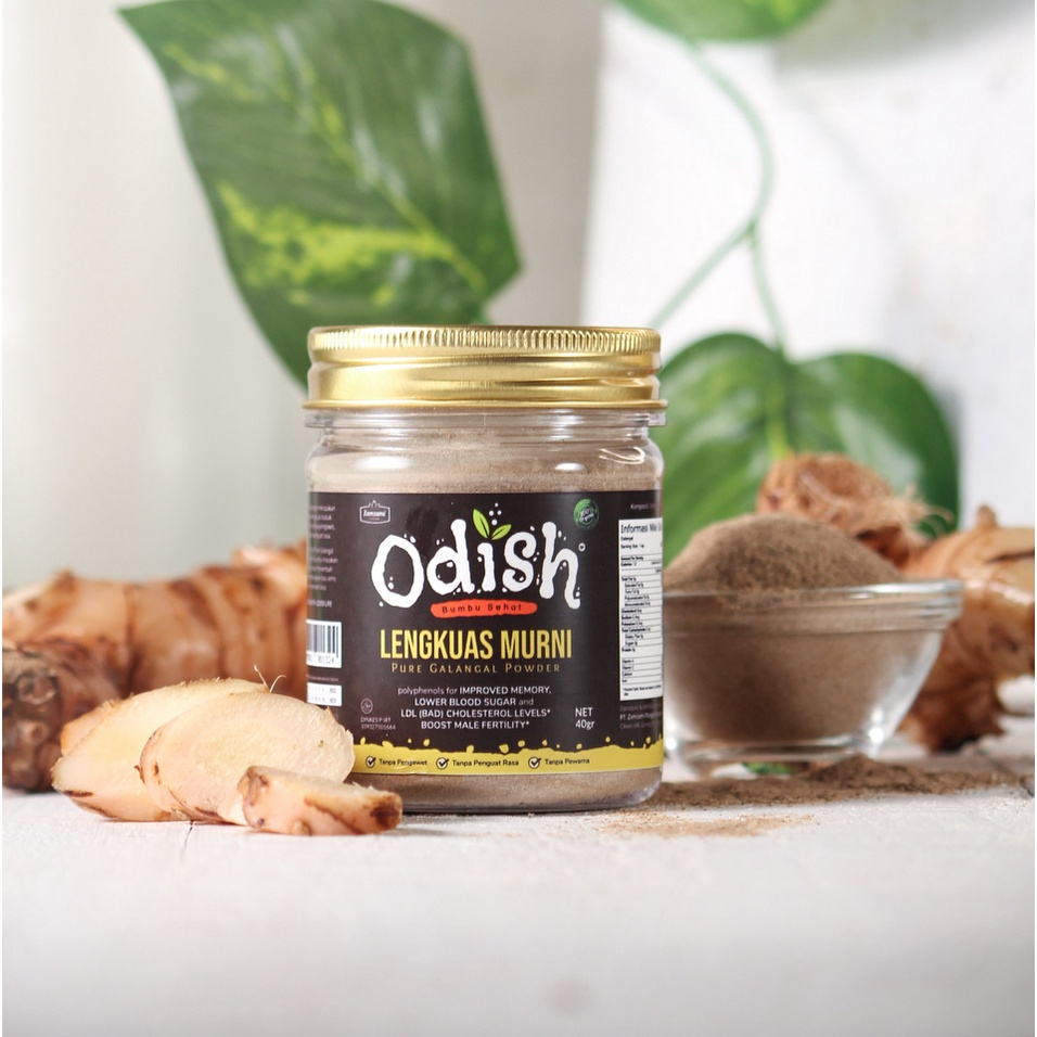

Lengkuas Murni Bubuk Odish 40gr | 100% Pure Galangal Powder