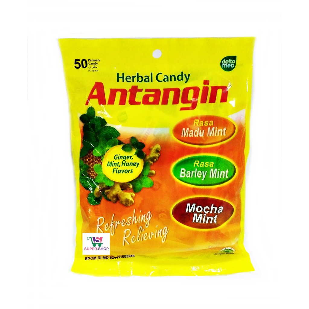 

Permen Antangin Herbal isi 50 pcs Pack Besar