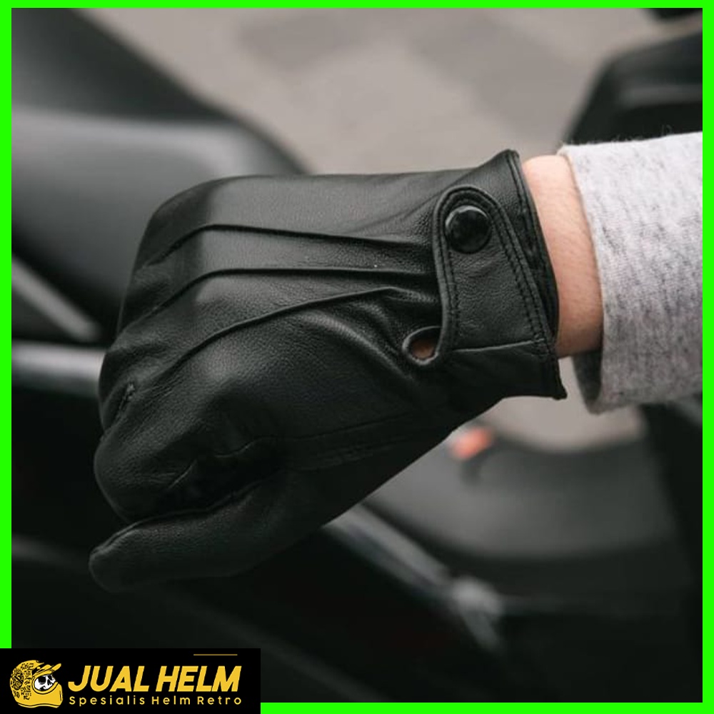 Sarung Tangan Caba Urban Black/Sarung Tangan Motor/Sarung Tangan Kulit/Caba Urban Hitam