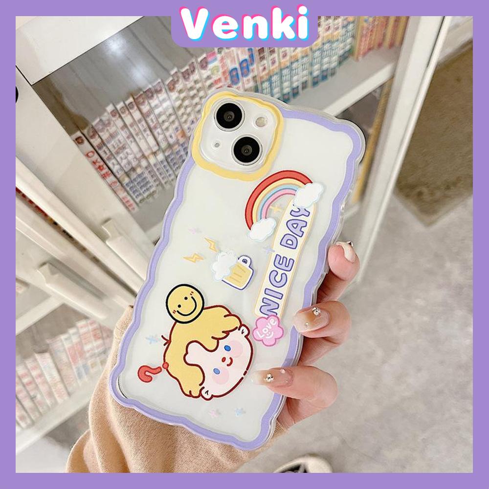 iPhone Case Silicone Soft Case Clear Case Airbag Shockproof Camera Cover Protection Cartoon Cute Compatible For iPhone 11 iPhone 13 Pro Max iPhone 12 Pro Max iPhone 7Plus iPhone xr