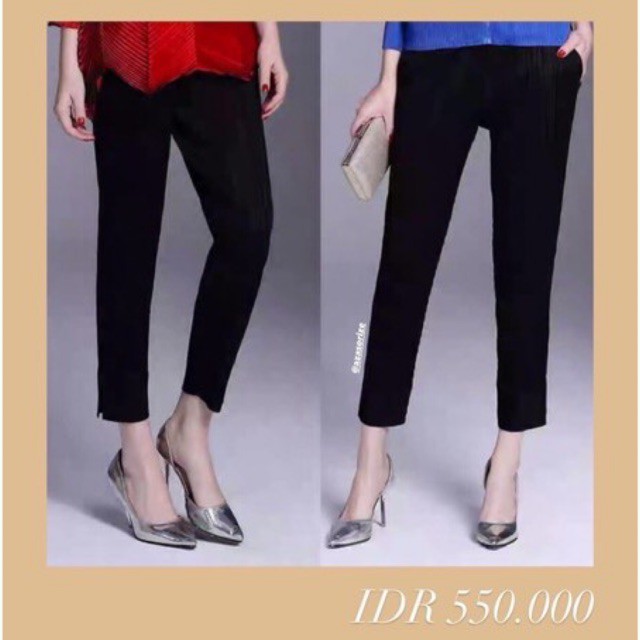 READY STOCK. Pants Celana Pleats Premium Quality Issey Miyake fit until XXL