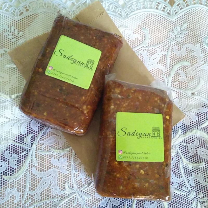 

Paket Bumbu Pecel 1kg Mix varian