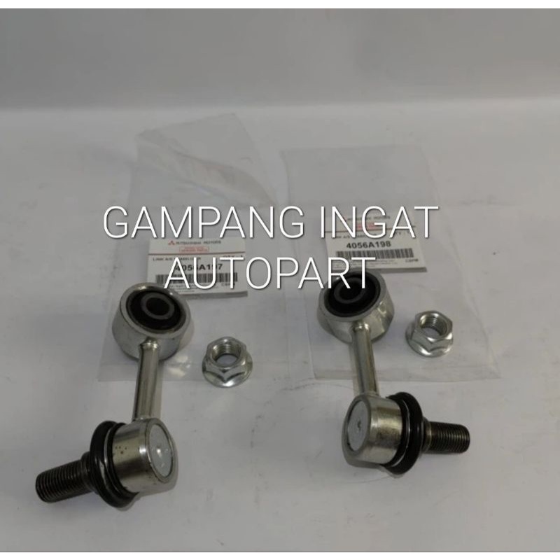 Link Stabil Stabilizer Link Mitsubishi All New Triton HDX New Pajero Sport 1set ORIGINAL