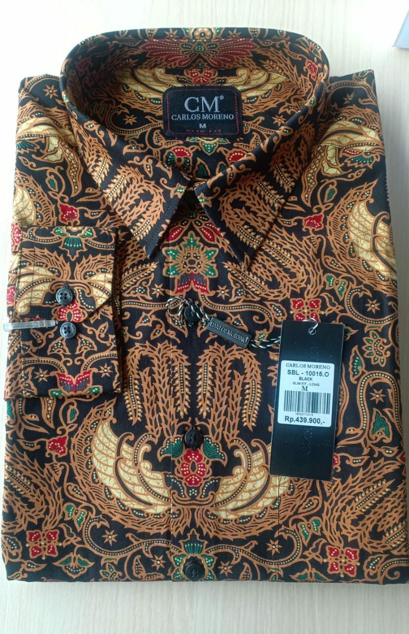 Carlos Moreno Kemeja Batik Pria - Abimanyu