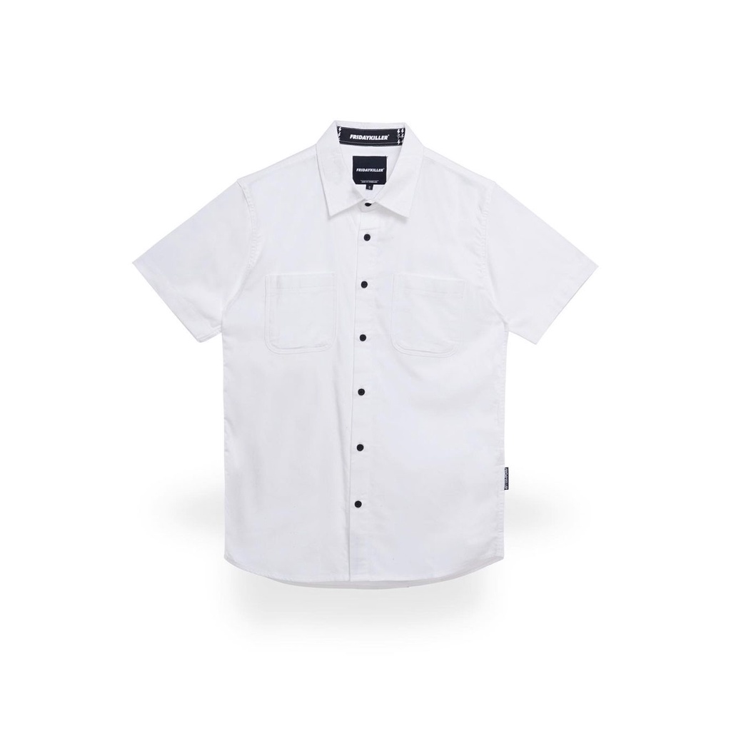 KEMEJA LENGAN PENDEK / SHIRT FRIDAY KILLER ALVO WHITE ORIGINAL