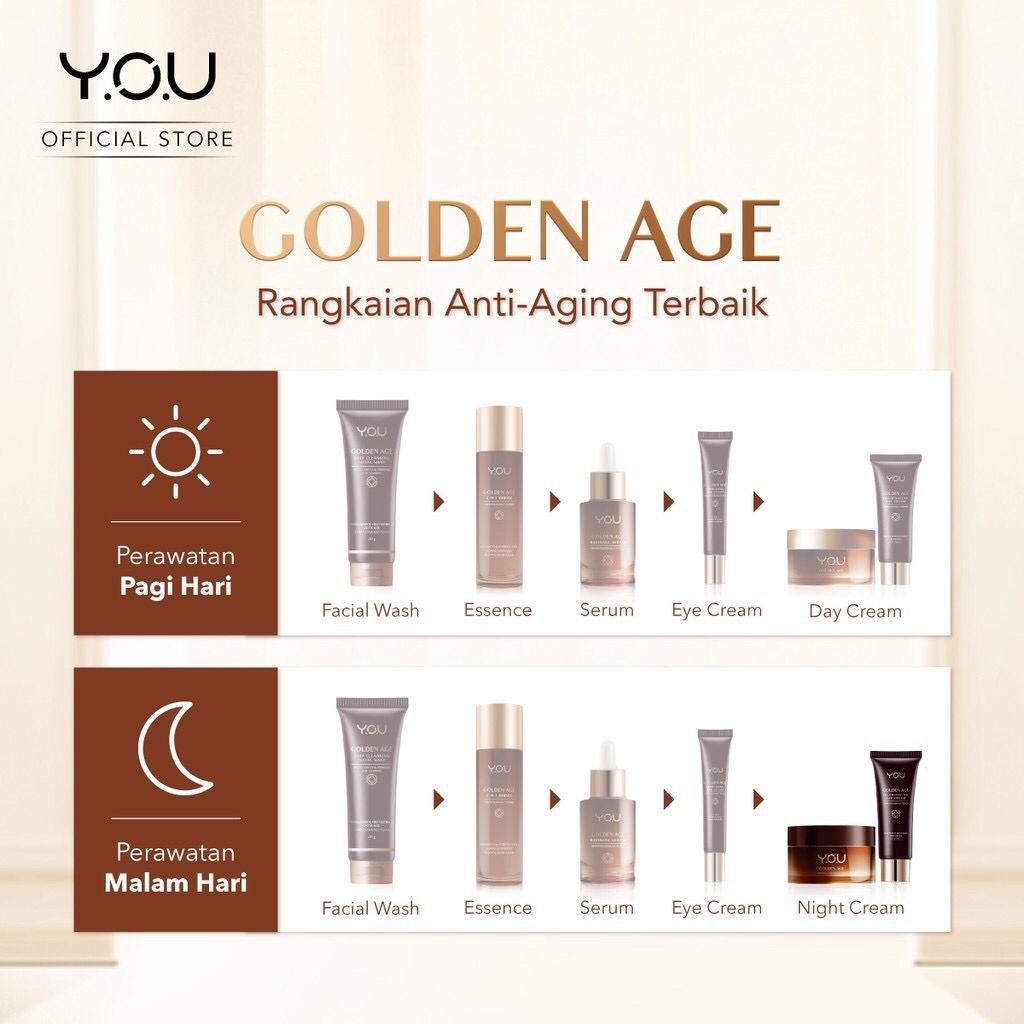 [Emperor] YOU Golden Age Revitalizing Night Cream 30g Overnight Skin Reviving Complex