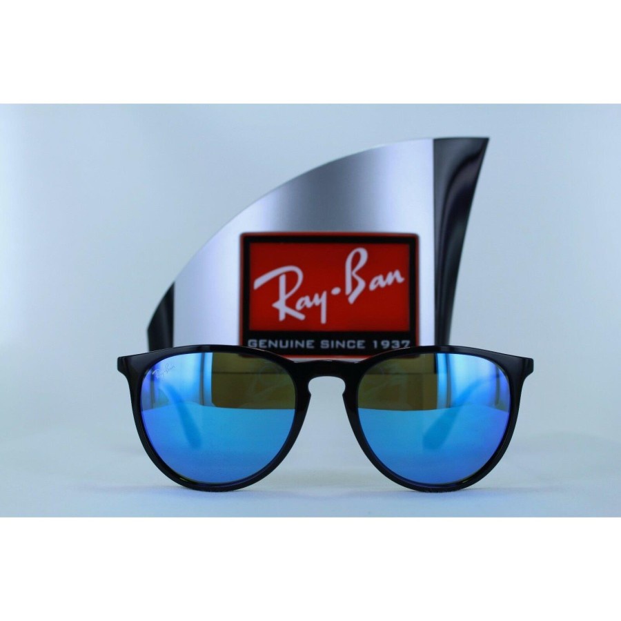 Kacamata Rayban Sunglasses Erika RB4171 Black Blue 54mm FULLSET