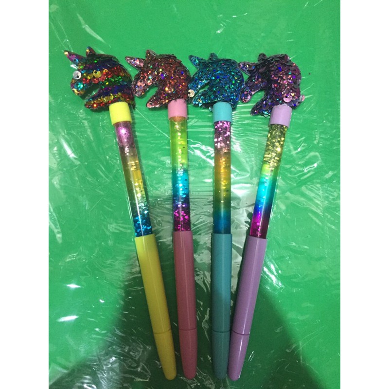 

Pulpen Glitter Unicorn Manik-Manik