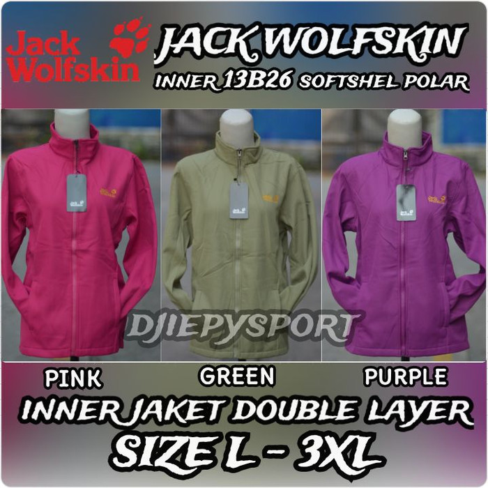 JACK WOLFSKIN POLAR INNER TEBAL HANGAT JAKET GUNUNG OUTDOOR IMPORT
