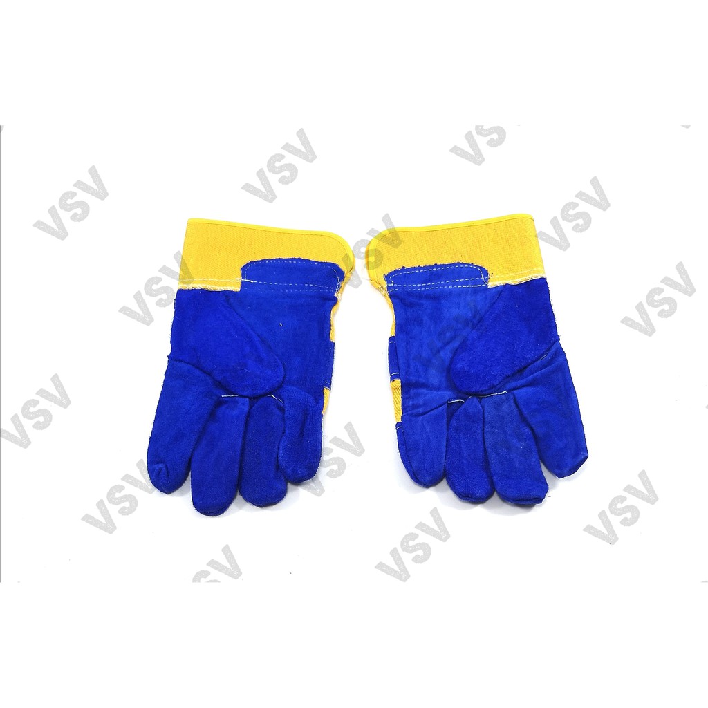 Hasston Sarung tangan Las Kombinasi 10.5&quot; Sarung tangan Kerja 4050-007