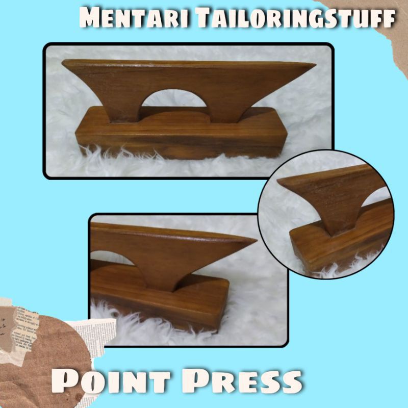 Kayu press/ alat jahit