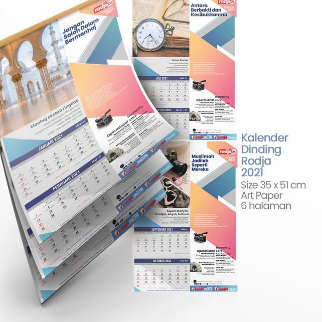 

oau-426 Kalender Dinding Rodja Tahun 2021 Masehi