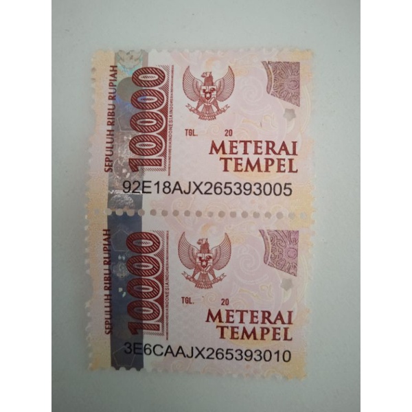 

Materai 10.000