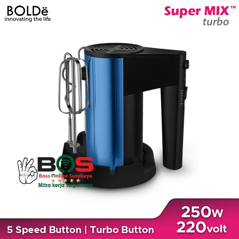 Hand Mixer BOLDe Turbo Hand Mixer Super Mix Turbo Mixer Tangan