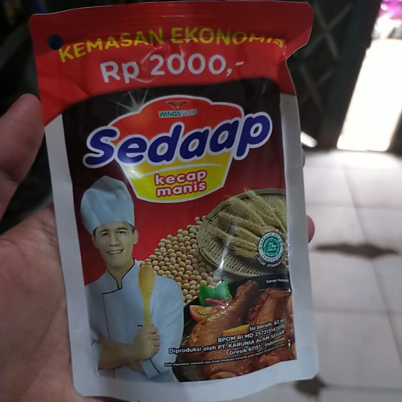 

Kecap Sedaap 63 ml refil