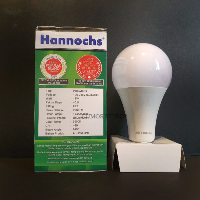 Lampu Hannochs LED 18 Watt Premier