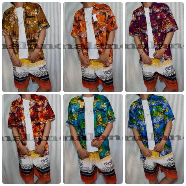 BAJU PANTAI/kemeja pantai/baju bali UNISEX