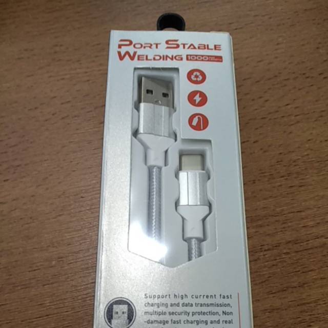 FAST USB Cable Type-C emy 100cm 2.4A