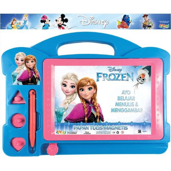 

M110 Papan Tulis Magnet / Magnetis Anak Motif Disney Frozen Premium - Mickey