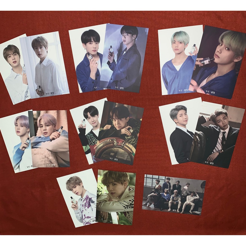 BTS x VT photocard