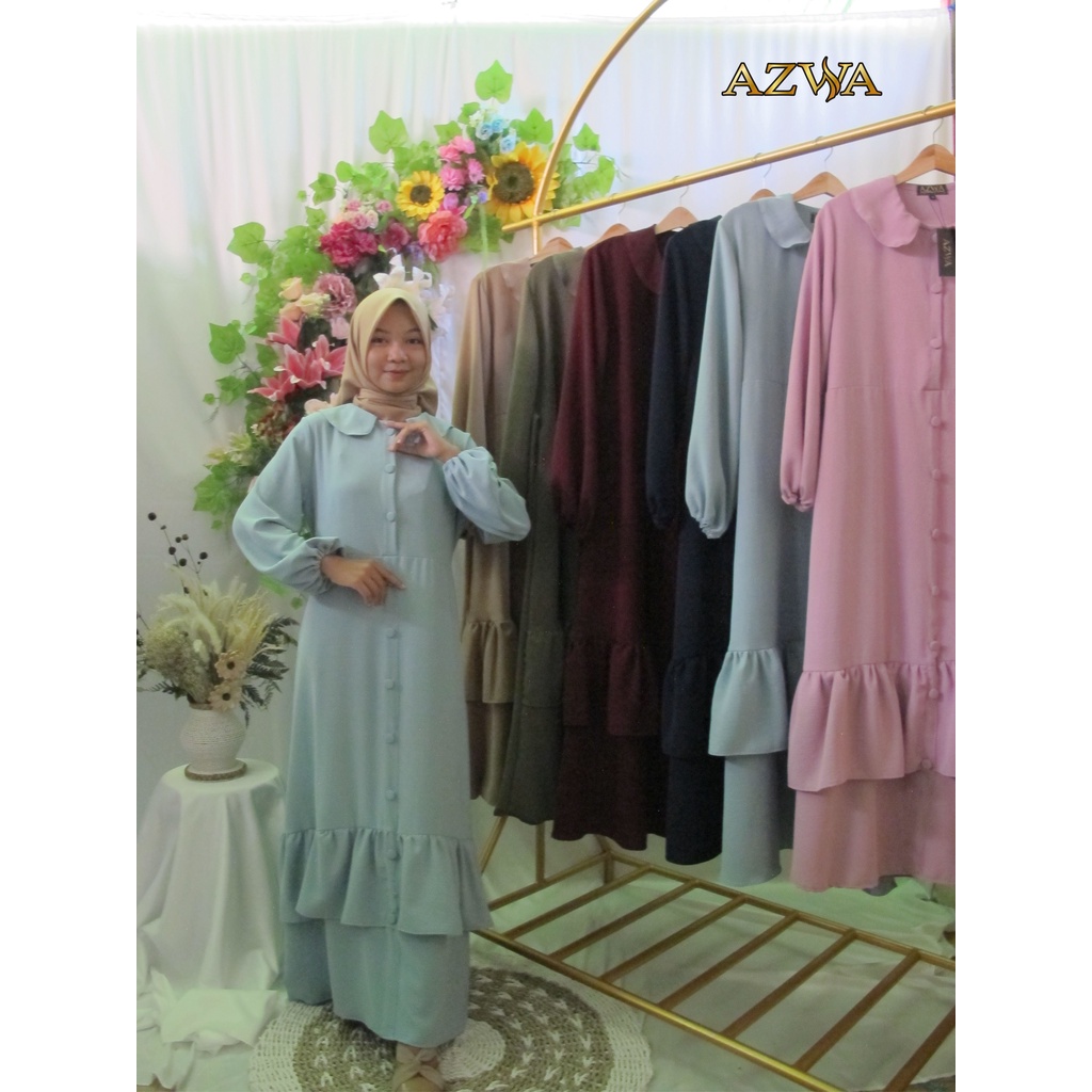 GAMIS CRINKLE PREMIUM / GAMIS AISYAH / CRINGKLE AIRFLOW / GAMIS WANITA / BAJU MUSLIM / GAMIS CRINKLE