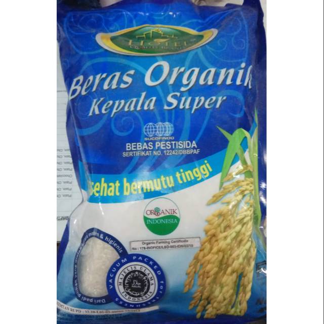 

Beras Organik Super Hotel