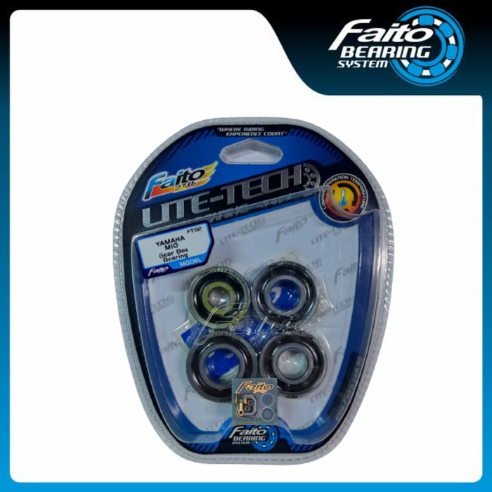 Bearing Gardan Gear Box Rasio Set Mio Lite Tech Faito