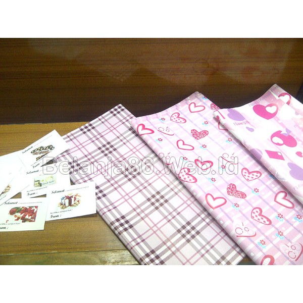 

Kertas Kado Dan Kartu/Stiker Ucapan Selamat