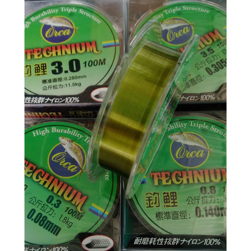 Senar Pancing Orca Technium