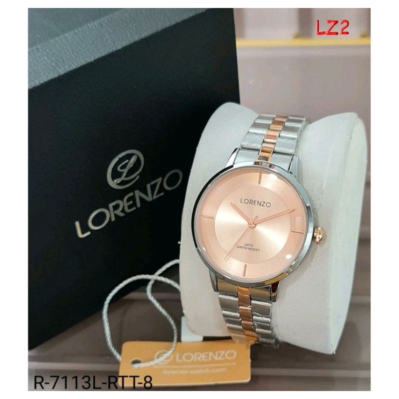 Jam Tangan Lorenzo Wanita Jam Tangan Kasual Original Wanita