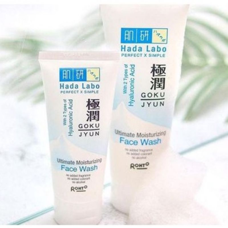 Hada Labo Gokujyun Moisturizing Face Wash Series 50gr