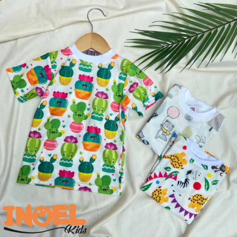Kaos/ T Shirt Inoel Kids by Inul Daratista Size XS (beli 3, free pouch lucu)