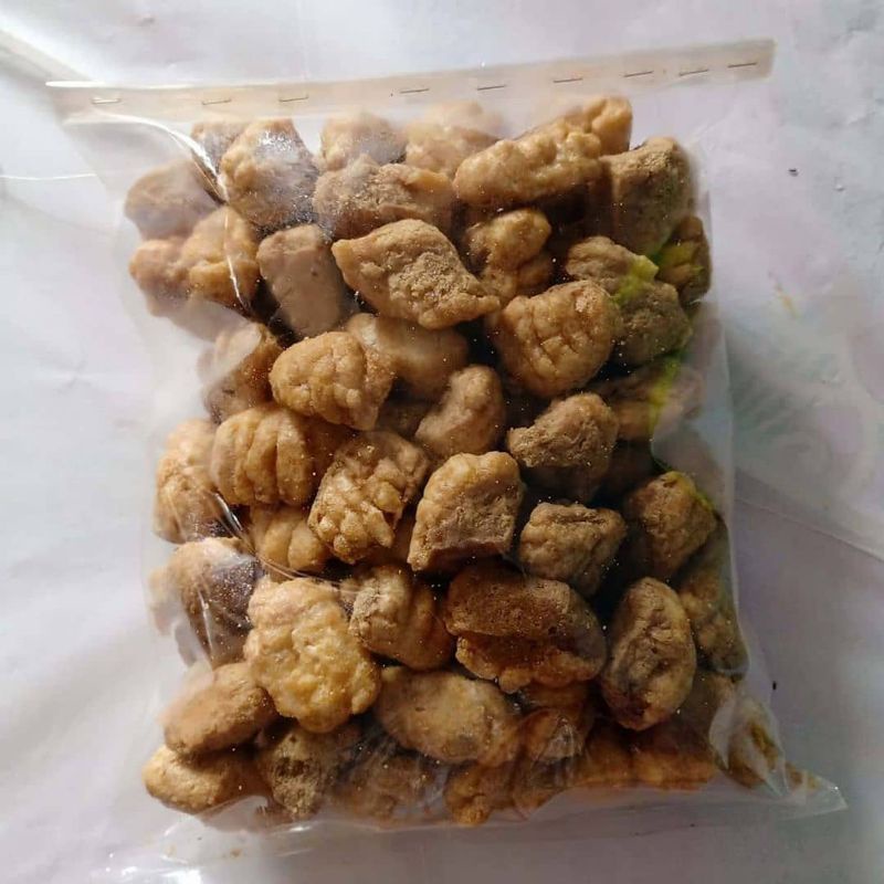 

Cuanki Tahu 100pcs/Kerupuk Cuanki Tahu Topping Baso Aci Asli Garut Murah Renyah