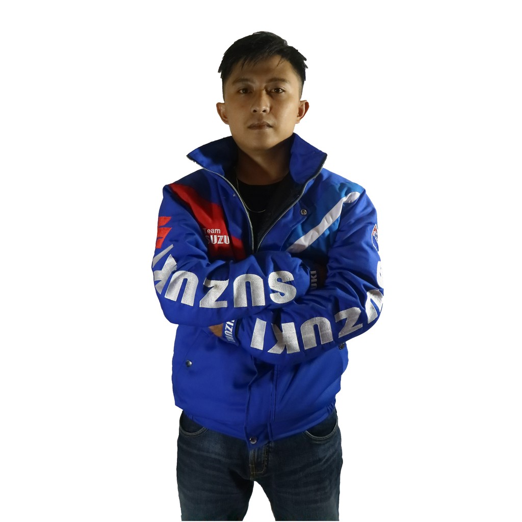 JAKET PRIA TEAM SUZUKI SATRIA FU LUMBA HIU GSX