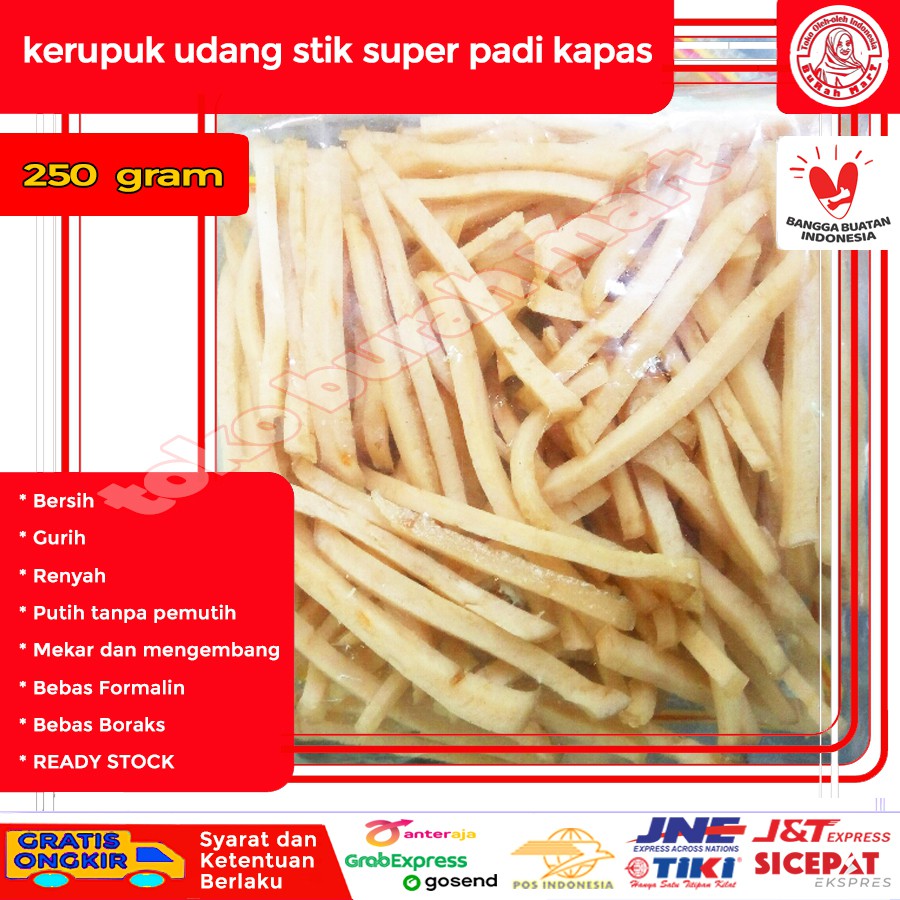 

Kerupuk Udang STIK Super Padi Kapas