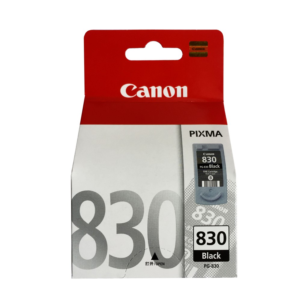 Tinta Catridge Canon PG 830 ∬ Original Black/Hitam Printer IP1880/1980 MP145 198 228 476 ♕ L0 SM Q1