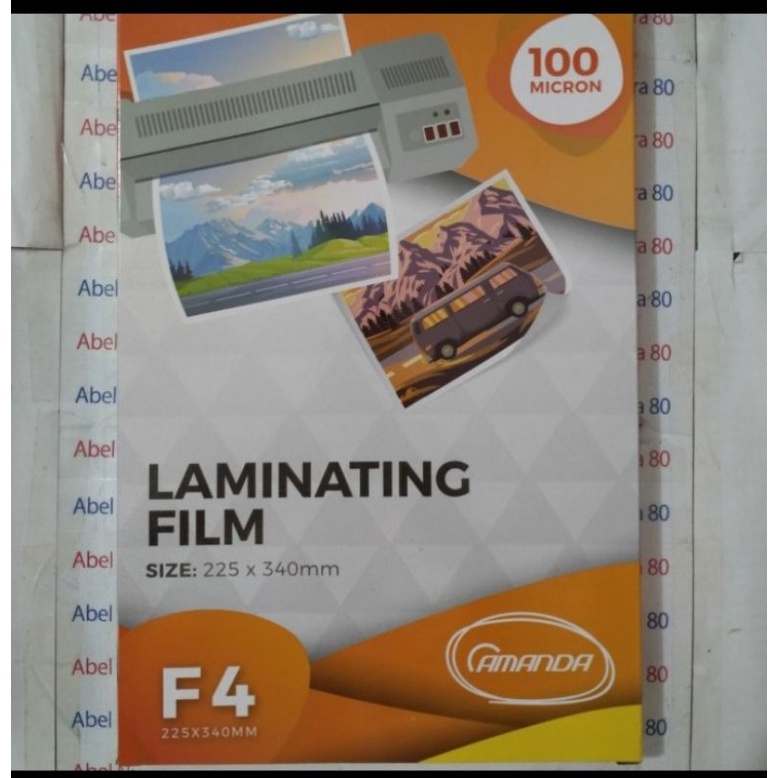 

Laminating plastik F4 Amanda