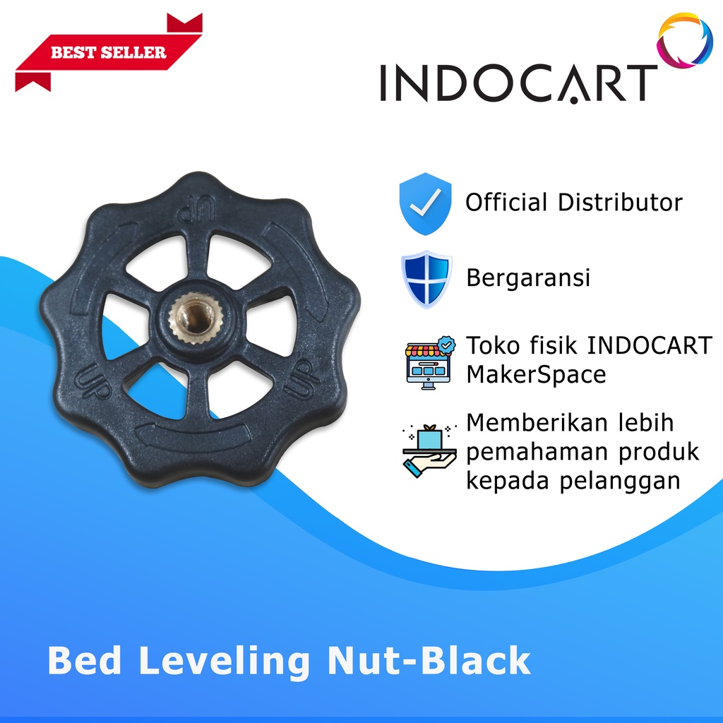 INDOCART Bed Leveling Nuts 3D Printer