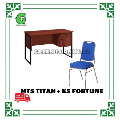 PAKET MEJA KANTOR+KURSI KERJA KANTOR/MEJA KERJA/MEJA KANTOR MURAH