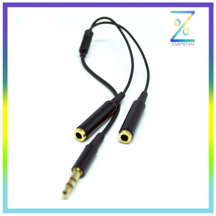 Overfly Kabel AUX Audio 3.5mm Male ke 2 x 3.5mm Female HiFi - AV114