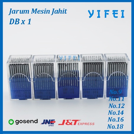 Jarum Jahit highspeed/jarum jahit DALI DBX1 No#11#12#14#16#18/Dali - 9