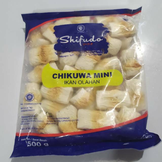 

Chikuwa kembang cumi fish roll shifudo 500gr