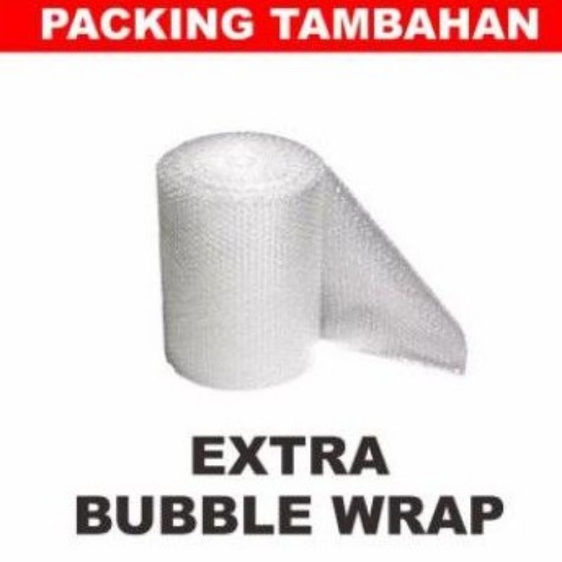 

Extra Bubble Wrap Tebal , Ukuran TV LED 21-27 inch, Agar Produk Aman dlm pengiriman!!