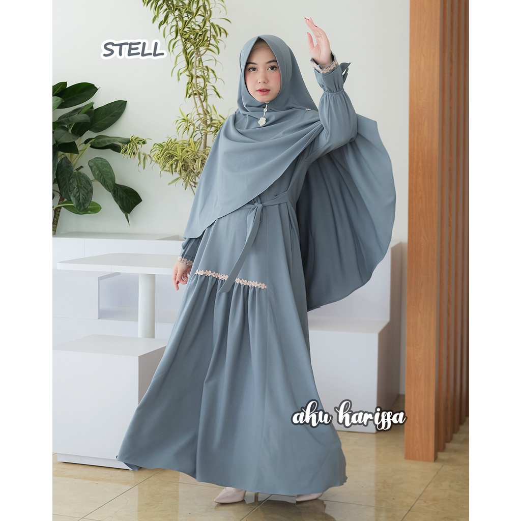 Gamis Aku Karissa Original - Gamis Lebaran Zaina Syari-Stell