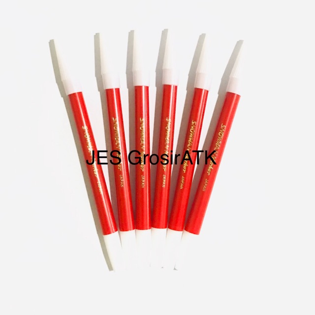 

Spidol Snowman Kecil PW-1A (MERAH) [pcs]