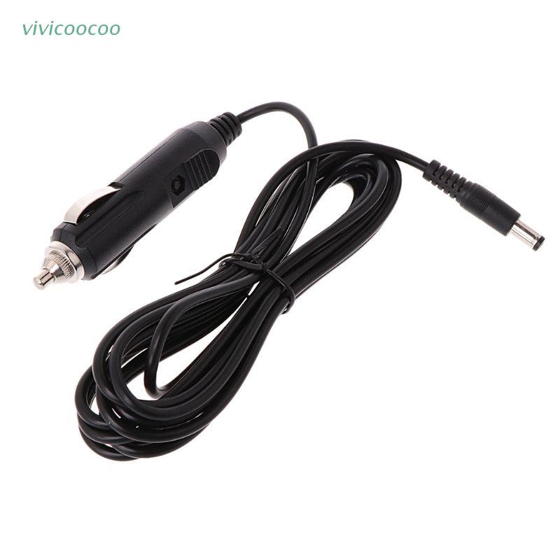 VIVI   New 3M 12V DC 5.5mm x 2.1mm Car Cigarette Lighter Power Plug Cord Adapter Cable