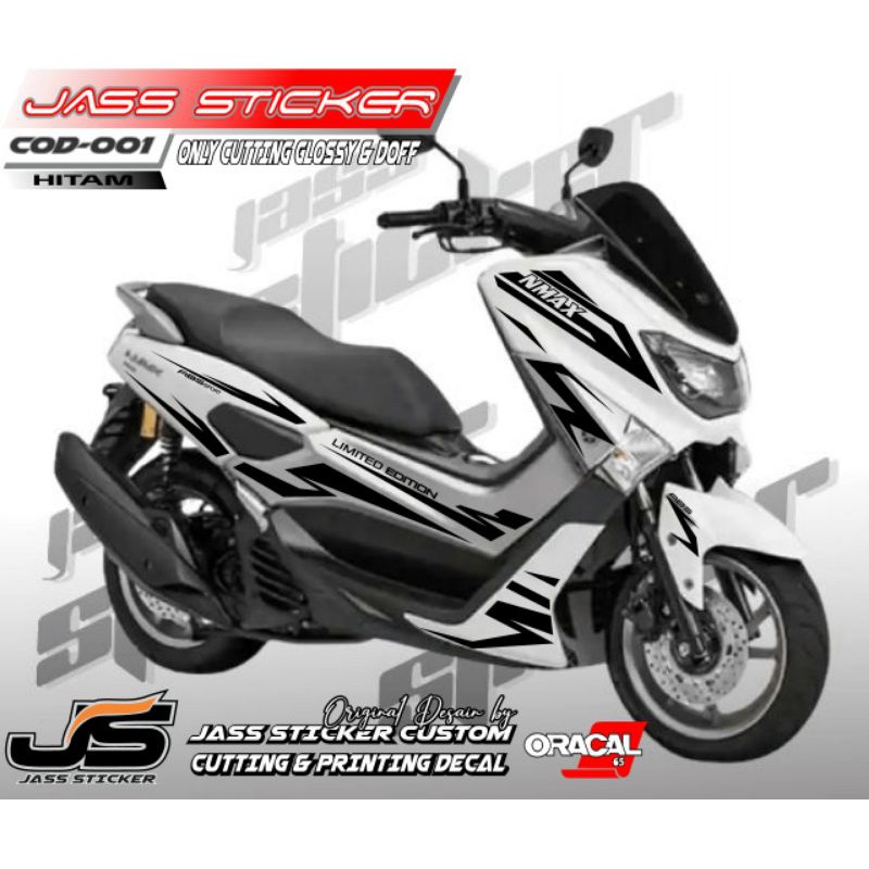 (COD) STICKER CUTTING NMAX 2018 / STIKER STRIPING NMAX / STRIPING VARIASI NMAX/ AKSESORIS MOTOR NMAX