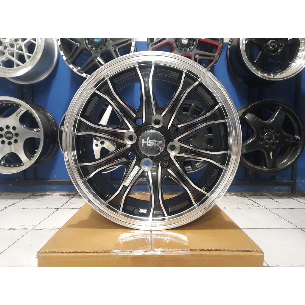 velg mobil racing hsr r 14 velg modif avanza brio agya sigra