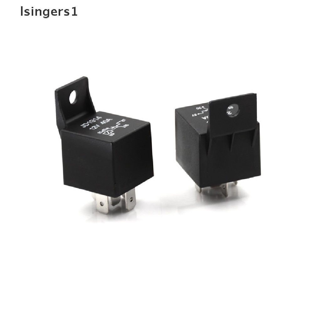 (lsingers1) Relay 5-Pin 40A DC 12V / 24V Untuk Lampu Depan Mobil